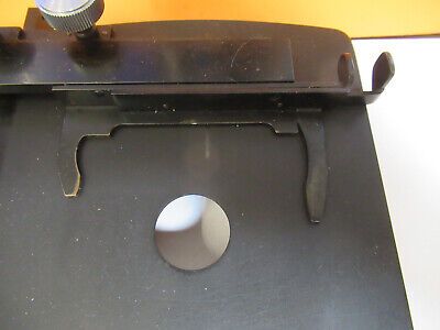 VINTAGE SPENCER STAGE XY TABLE AO MICROSCOPE PART AS PICTURED #P3-A-81