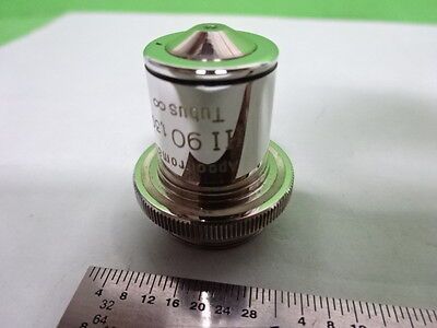 MICROSCOPE PART OBJECTIVE CARL ZEISS GERMANY APO 90X [dirty] OPTICS AS IS #AE-24