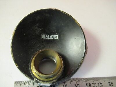 UNKNOWN MAKER JAPAN NOSEPIECE MICROSCOPE PART AS PICTURED #66-A-67