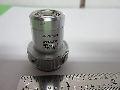 OPTICAL MICROSCOPE LEITZ GERMANY OBJECTIVE NPL 5X INFINITY OPTICS BIN#46-L-23