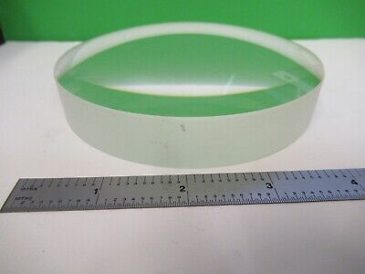 OPTICAL LARGE 4.5" DIA PL CX LENS BK7 GLASS LASER OPTICS AS PICTURED &T2-B-12