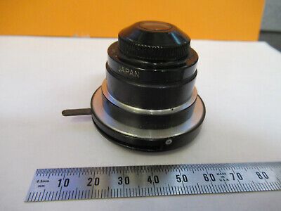 OLYMPUS JAPAN CONDENSER + IRIS OPTICS MICROSCOPE PART AS PICTURED &W3-B-18