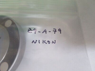 NIKON JAPAN NOSEPIECE MICROSCOPE PART AS PICTURED Z9-A-79