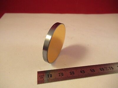 OPTICAL THICK SILICON GOLD PLATED MIRROR INFRARED OPTICS AS PICTURED &FT-4-85