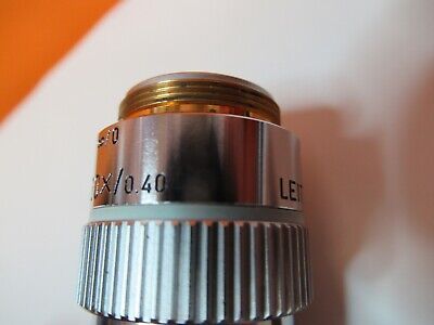 LEITZ OBJECTIVE LL20X INFINITY LENS MICROSCOPE OPTICS AS PICTURED &14-B-37