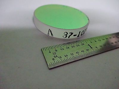 OPTICAL COATED FLAT DICHROIC MIRROR FILTER LASER OPTICS AS IS BIN#W8-18