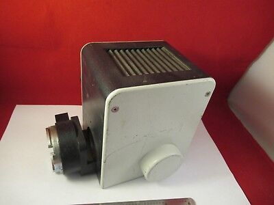 FOR PARTS LEITZ 514662 LAMP HOUSING ILLUMINATOR MICROSCOPE PART OPTICS &91-FT-C