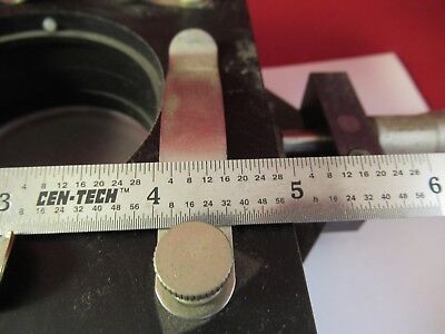 R.S. WILDER STAGE MICROMETER TABLE SPECIMEN MICROSCOPE PART BARNES &AG-A-07