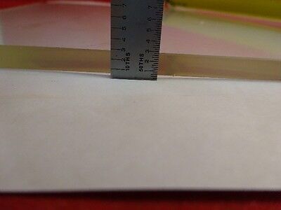 HUGE GLASS STAGE OLYMPUS MICROSCOPE PART OPTICAL OPTICS AS PICTURED &86-67