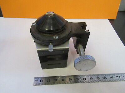 ANTIQUE BAUSCH LOMB CONDENSER + IRIS OPTICS MICROSCOPE PART AS PICTURED P6-A-100