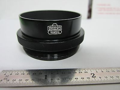 OPTICAL MICROSCOPE PART NIKON NIPPON KOGAKU 10X LENS OPTICS AS IS ?? BIN#G2-12