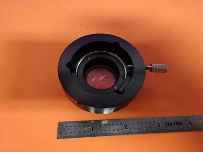 MOUNTED LENS CLAMP OPTICS MICROSCOPE PART &IL-75-15