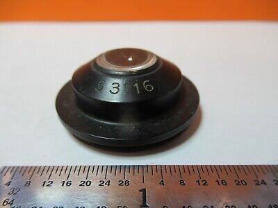 ANTIQUE BRASS MOUNTED LENS MICROSCOPE PART AS PICTURED #7B-B-125