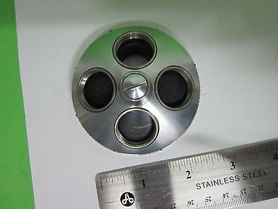 MICROSCOPE PART NOSEPIECE WILD AS IS OPTICS BIN#65-57