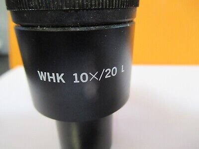 OLYMPUS WHK 10X/20 L EYEPIECE OPTICS OCULAR MICROSCOPE PART AS PICTURED &8C-A-41