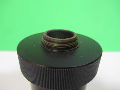 BECK ENGLAND REFLECTIVE OBJECTIVE OPTICS MICROSCOPE PART AS PICTURED Q7-A-33