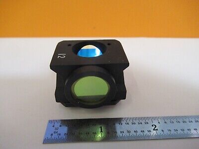 LEITZ WETZLAR I2 FLUORESCENCE CUBE OPTICS MICROSCOPE PART AS PICTURED &8C-A-19