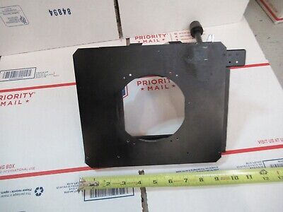 NIKON DIAPHOT STAGE TABLE SPECIMEN OPTICS MICROSCOPE PART AS PICTURED &15-A-01