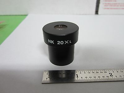 EYEPIECE OLYMPUS NK 20X L MICROSCOPE OPTICS AS IS BIN#F2-76