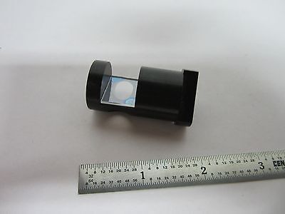 OPTICAL FLAT BEAM SPLITTER MOUNTED MICROSCOPE OR LASER OPTICS BIN#B2-C-44