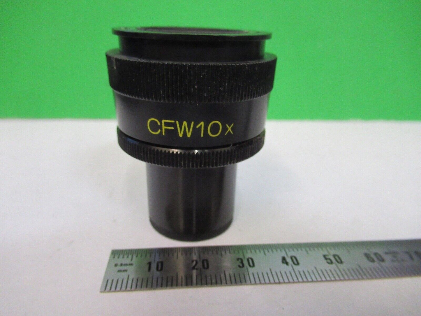 NIKON JAPAN CFW10X EYEPIECE MICROSCOPE PART AS PICTURED 8X-A-44