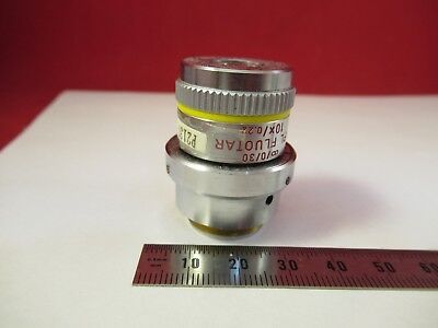 LEITZ GERMANY DIC OBJECTIVE LENS 10X 559254 553459 MICROSCOPE OPTICS &39-A-38