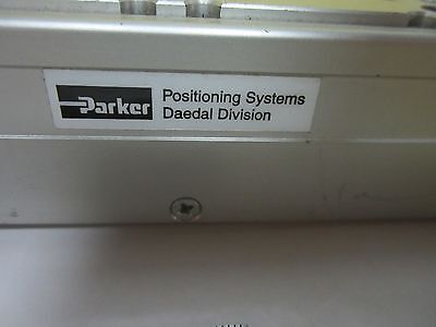 OPTISCHE POSITIONIERUNG PARKER DAEDAL LINEARSTUFE LASEROPTIK BIN#T6-08