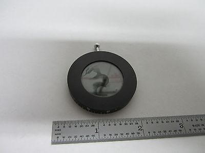 MICROSCOPE PART POLARIZER POL SLIDE FILTER OPTICS #P5-18