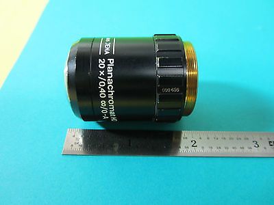 MICROSCOPE OBJECTIVE AUS JENA GERMANY EPI 20X INFINITY CORRECTED OPTICS BN#B3-11