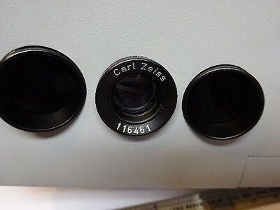 MICROSCOPE PART ZEISS GERMANY 116461 ILLUMINATOR ATTACHMENT OPTICS AS IS #81-95