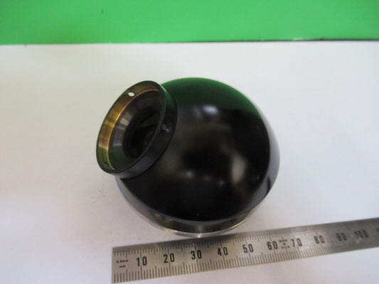 DOME PRISM HEAD POL ERNST LEITZ GERMANY MICROSCOPE PART AS PICTURED &R2-A-56