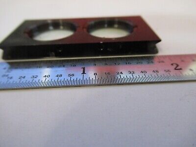 LEITZ GERMAN SLIDE CURVATURE MEASURING TOOLMAKER MICROSCOPE PART AS PIC &A9-A-94