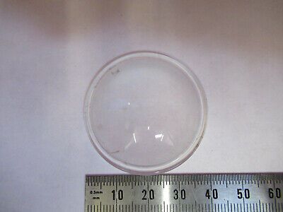 OPTICAL PLANO CONVEX PL CX DIFFUSER LENS MICROSCOPE PART AS PICTURED &Q3-B-81