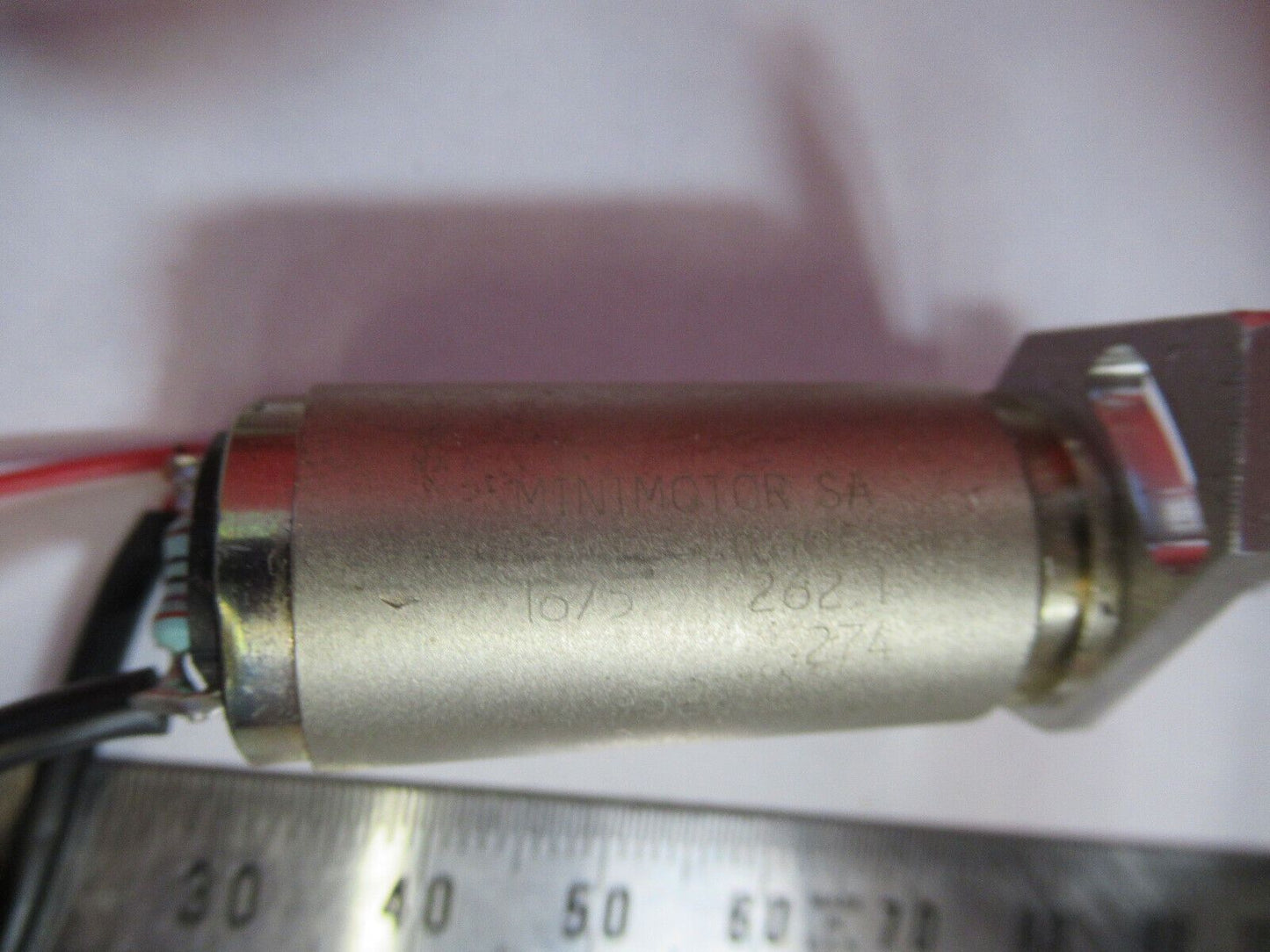 MINIMOTOR SWISS MICROSCOPE PART AS PICTURED #H9-B-48