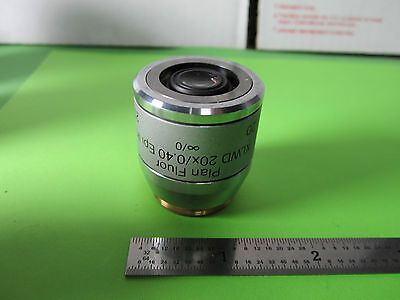 MICROSCOPE OBJECTIVE NOMARSKI LWD 20X FLUOR INFINITY DIC IK EPI OPTICS BN#A9-23