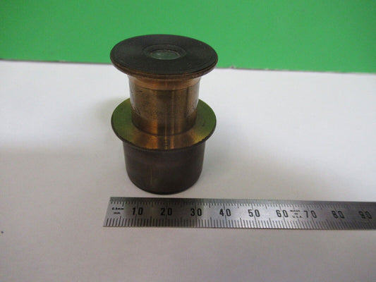 ANTIQUE BRASS BAUSCH LOMB  EYEPIECE 1870's MICROSCOPE PART AS PICTURED &H3-A-07