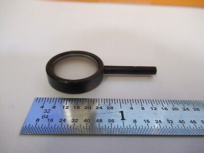 OPTICAL MOUNTED FILTER DIFFUSER MICROSCOPE PART OPTICS AS PICTURED &50-A-61