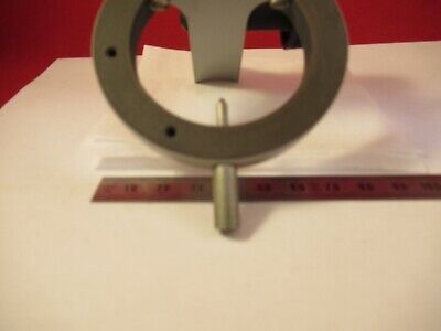 ZEISS GERMANY BRASS CONDENSER HOLDER MICROSCOPE PART AS PICTURED &96-A-06