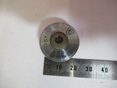 AO AMERICAN OPTICS 3.5X OBJECTIVE LENS MICROSCOPE PART AS PICTURED &B1-B-20