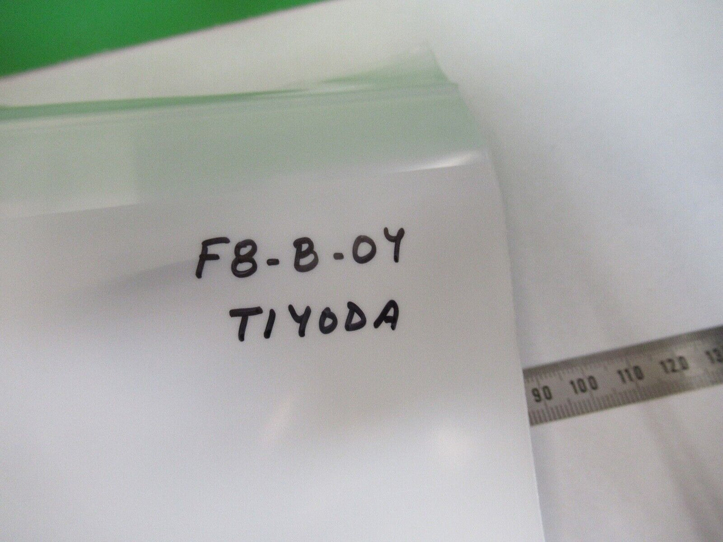 TIYODA TOKIO JAPAN BRIGHTFIELD IRIS LENS ILLUMINATOR MICROSCOPE PART F8-B-04