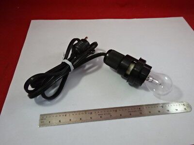 LAMP ILLUMINATOR ASSEMBLY AO AMERICAN [bulb broken] MICROSCOPE PART AS IS 86-113