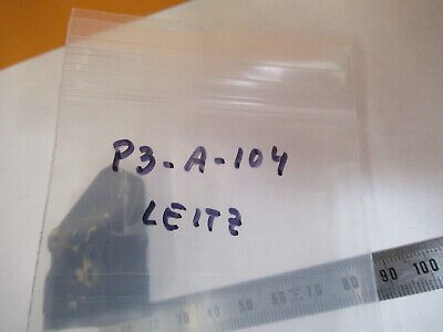 LEITZ GERMANY OPTICAL GLASS PRISM OPTICS MICROSCOPE PART AS PICTURED P3-A-104