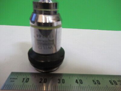 WILD SWISS FLUOTAR OBJECTIVE 40X LENS MICROSCOPE PART AS PICTURED &Q9-A-147