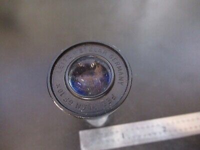 LEITZ WETZLAR EYEPIECE GF 10X OPTICS LENS MICROSCOPE PART AS PICTURED &5M-A-22