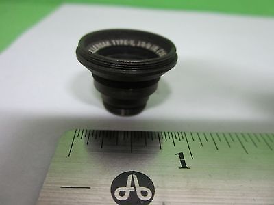 OPTICAL LENS WOLLENSAK 35 mm OBJECTIVE OPTICS AS IS BIN#65-40