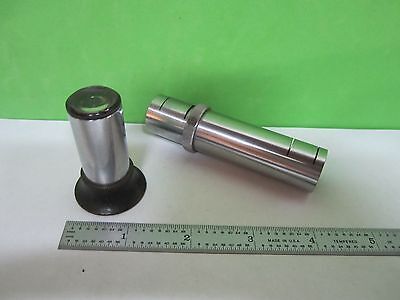 GAERTNER EYEPIECE + TUBUS MICROSCOPE OPTICS AS IS BIN#T5-36