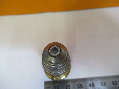 ERNST LEITZ GERMANY OBJECTIVE OPTICS LENS MICROSCOPE PART AS PICTURED &H1-B-17