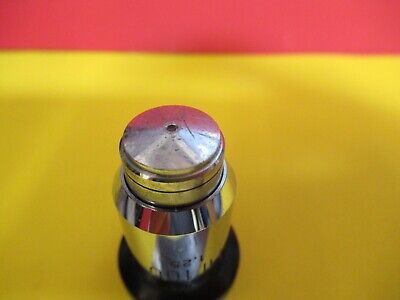 WILD HEERBRUGG SWISS OBJECTIVE 100X LENS OPTICS MICROSCOPE PART 506023 &FT-6-168