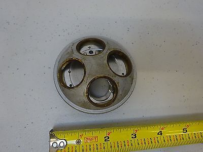 MICROSCOPE PART NOSEPIECE NIKON JAPAN WITHOUT OPTICS AS IS BIN#TA-1-4-H