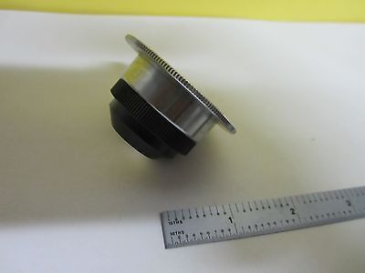 MICROSCOPE PART NIKON JAPAN CONDENSER OPTICS AS IS BIN#T8-08